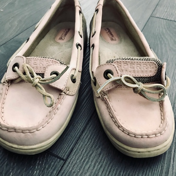 Sperry boat shoes in baby pink size 6 - Picture 3 of 3